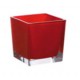 Cube (L)6x(l)6x(h)6cm Rouge