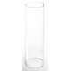 Vase cylindrique (h)68x(d)16cm Coupe à froid