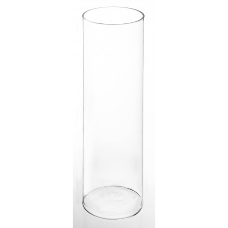 Vase cylindrique (h)68x(d)16cm Coupe à froid