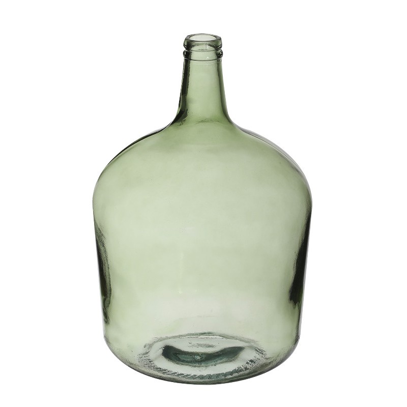 Bonbonne dame jeanne 12L - Transparent - Verre