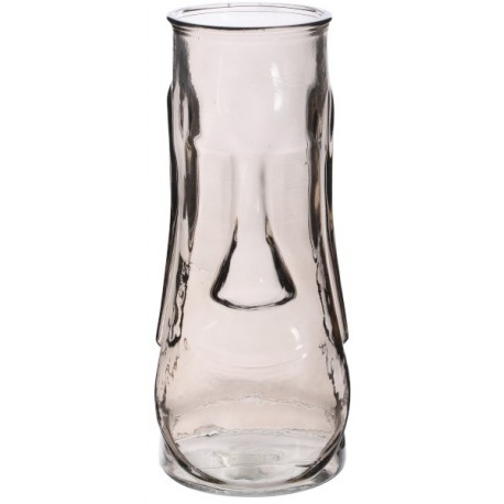 MOAI Vase Taupe (h)35x(d)15cm